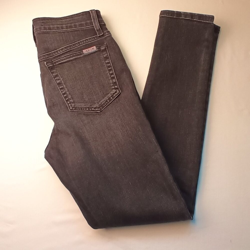Joe's Jeans Womens Kylen High Rise Distressed Skinny Jeans Size 26/2 Faded Black